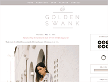 Tablet Screenshot of goldenswank.com
